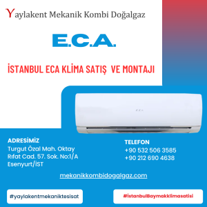 İstanbul ECA Klima Satış ve Montajı