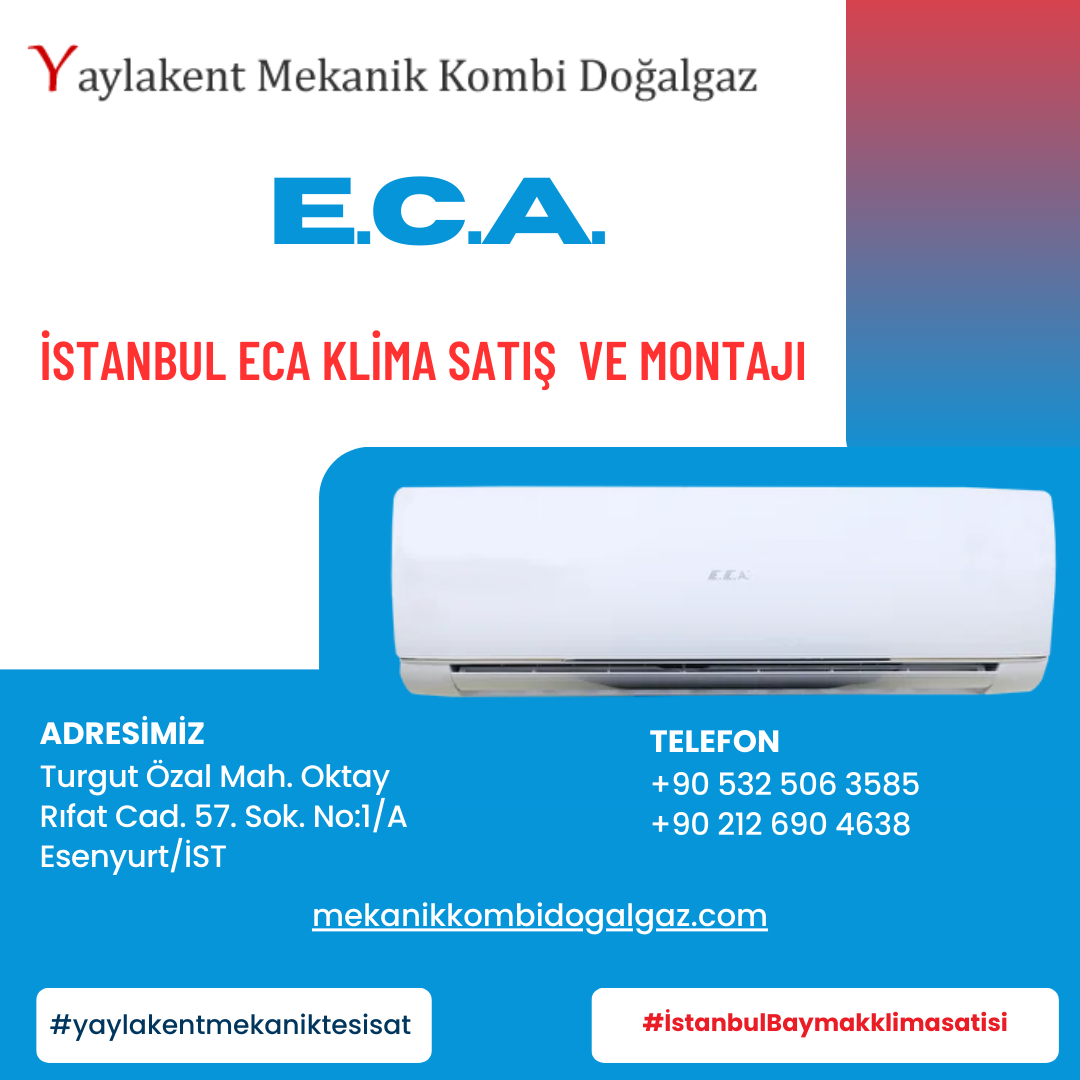 İstanbul ECA Klima Satış ve Montaj Hizmetleri