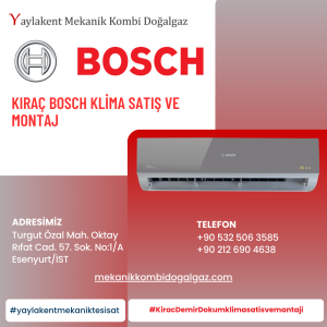 Kıraç Bosch Klima Satış ve Montaj